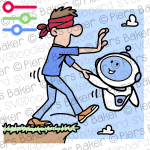 AiArtificialIntelligenceRobotLeadManBlindfoldedOffCliffDangerousCantSeeEdgeHazard.png