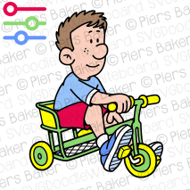 ChildBoyKidToyPedalTrikeBikeRideKindergartenSchoolPlaySitHappySmile.png