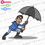 DeterminedManHoldingUmbrellaProtectionSecurityGuaranteeWarrantyStopPrevention.png