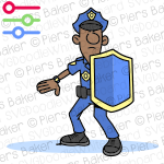 CopPolicemanSecurityShieldProtectionBlockPreventionUniformPolice.png