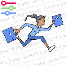 BlackDiversityBusinessWomanRunningCompetitionRaceSprintCompeteAthleticsHurryBriefcase.png