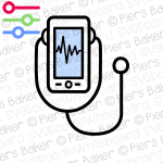 HeartbeatRateMonitorPhoneStethoscopeHealthcareMedicalIconECGSymbol.png