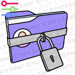 LockedPersonalDataFolderFileInformationSecurityConfidentialPrivacyPrivatePadlockSecure.png