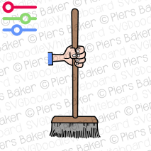 HandHoldBrushBroomCleanMopTidyCleanerSweepMess.png