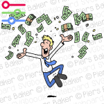 MoneyCashNotesCoinsManLeapHappySuccess.png