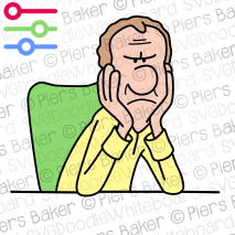 GrumpyAngryManHeadHandsGlumAnnoyedSitDeskChairFrustratedfrustration.png