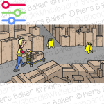 PeterWarehoausepushTrolleyParcelsBoxesPackagesFactoryDespatchdeliveryHighVisibilityJacketStoreStorageUnit.png