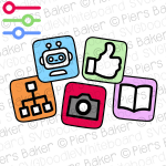 SocialMediaAppsArtificialIntelligenceRobotAiGenerativeLikeCameraThumbsUpBookLibraryNetworkIconsSymbolsGraphics.png