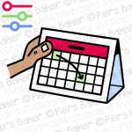 HandHoldingCalendarMoveDatesDiaryDeadlineArrowScheduleChange.png
