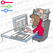 ManPaperworkPileLargeHugeTallOverworkedworkloadBusyStressedComputerDesktopKeyboardInputdataSpreadsheet.png