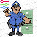 PolicemanCopBlockStopPreventionDataFilingCabimetProtectionSecurityPrvacyPrivateSecureDataPaperwork.png