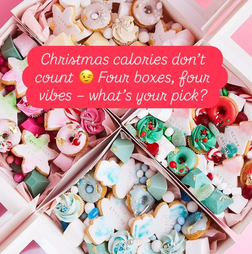 ✨ Christmas magic, four ways ✨

Our limited-edition Christmas Dessert Boxes have arrived &ndash; each one a festive wonderland in its own unique colour story. 🎄💝 Perfect for gifting, sharing, or keeping all to yourself (we won&rsquo;t tell 😉).

Av