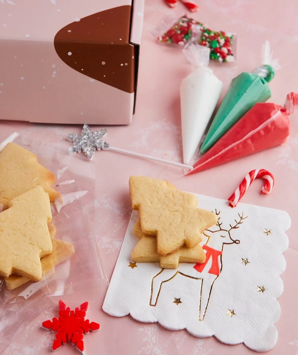🎄✨ Cookie crew, it&rsquo;s decorate-your-own season! 🎨🍪 our christmas tree cookie kits are back + cuter than ever &mdash; complete with festive icing, sprinkles + magic wand energy 🪄💚❤️

Perfect for mini makers, christmas parties, or a little su