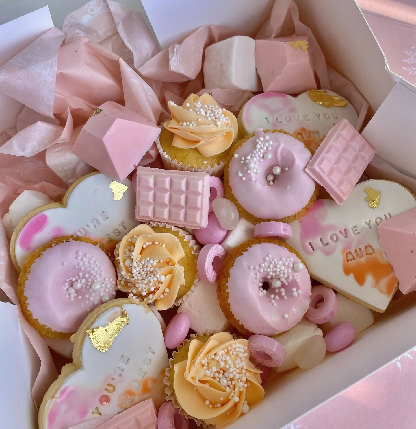 Designed back at the start of 2020, our dessert boxes are still the perfect way to check in with friends and loved ones 💕✨ Filled with pastel treats, sweet messages, and tiny moments of joy&mdash;because sometimes a little sweetness says it all ✨💓?