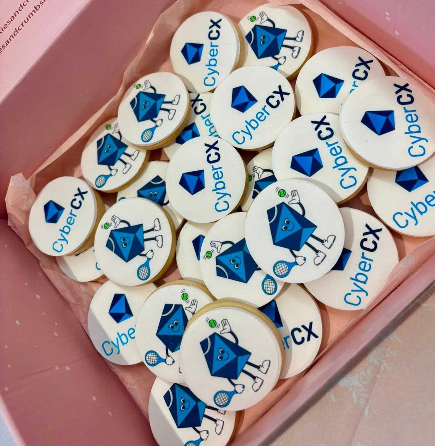 Serving aces at the Aus Open 🎾✨

AO-ready logo cookies made for Australian Open VIP goodie bags 🤍
Custom branded, perfectly polished and designed to be enjoyed between matches (or saved as a souvenir 😉).

There&rsquo;s something extra special abou