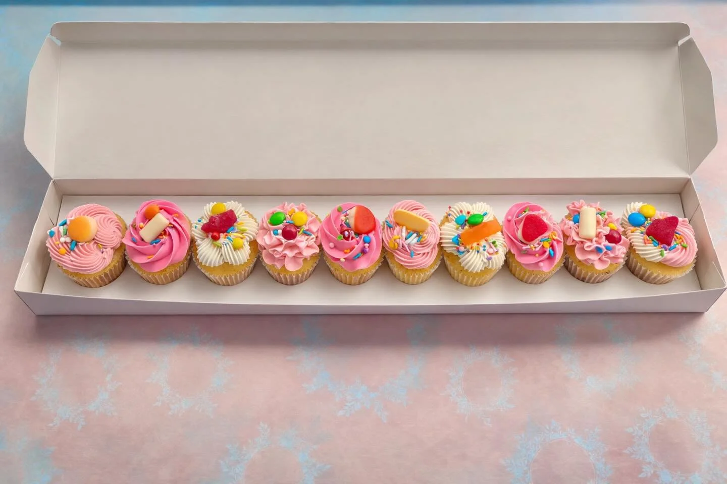Bright swirls, sprinkle explosions &amp; sweet little candy surprises on top - these cuties are basically a party in cupcake form 💖✨
Perfect for birthdays, playdates, celebrations&hellip; or just because 🎈

Who&rsquo;s grabbing one first?! 💃🍭🥳