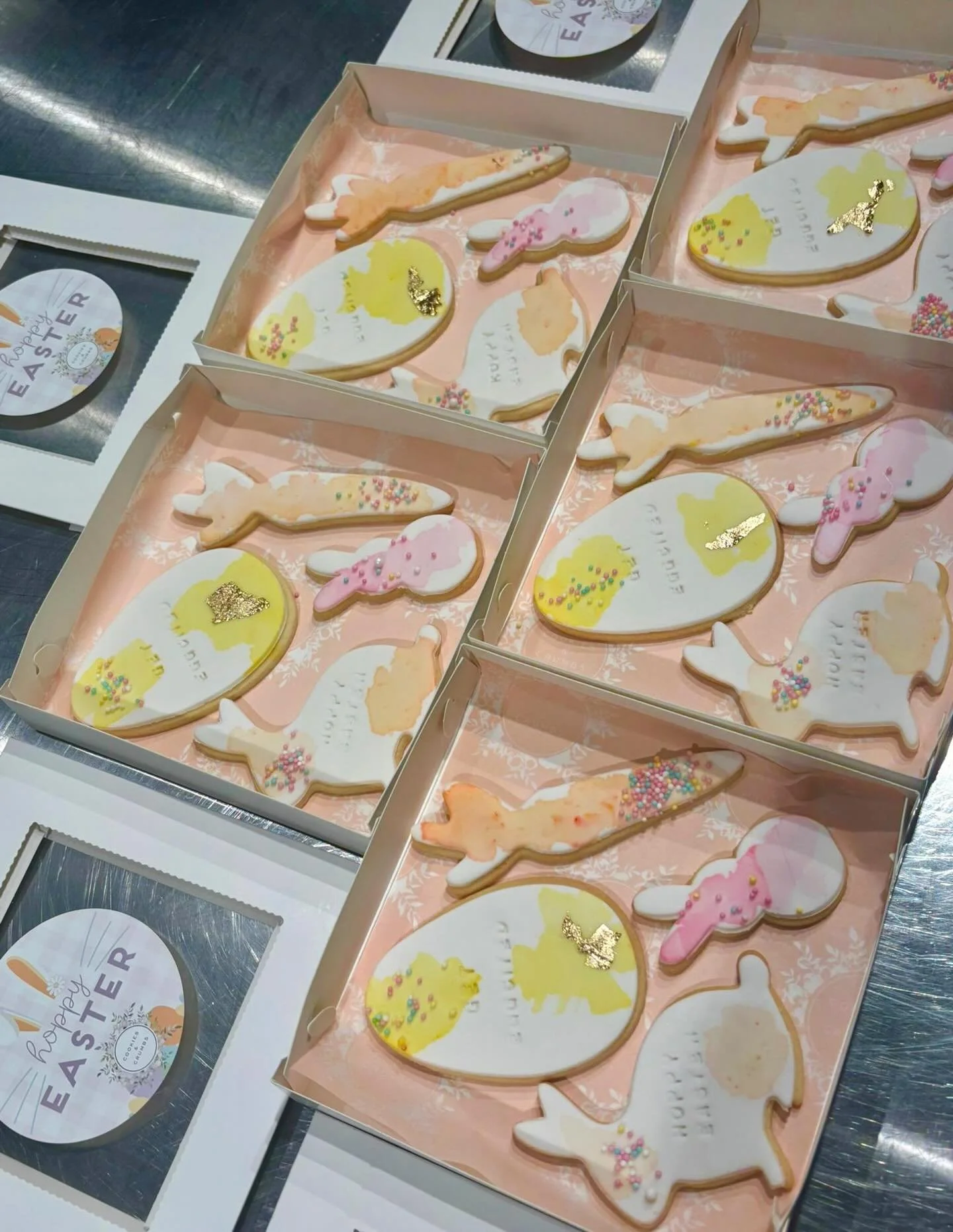 Easter cookie treats bringing all the soft, fuzzy pastel vibes 🐰🌸✨