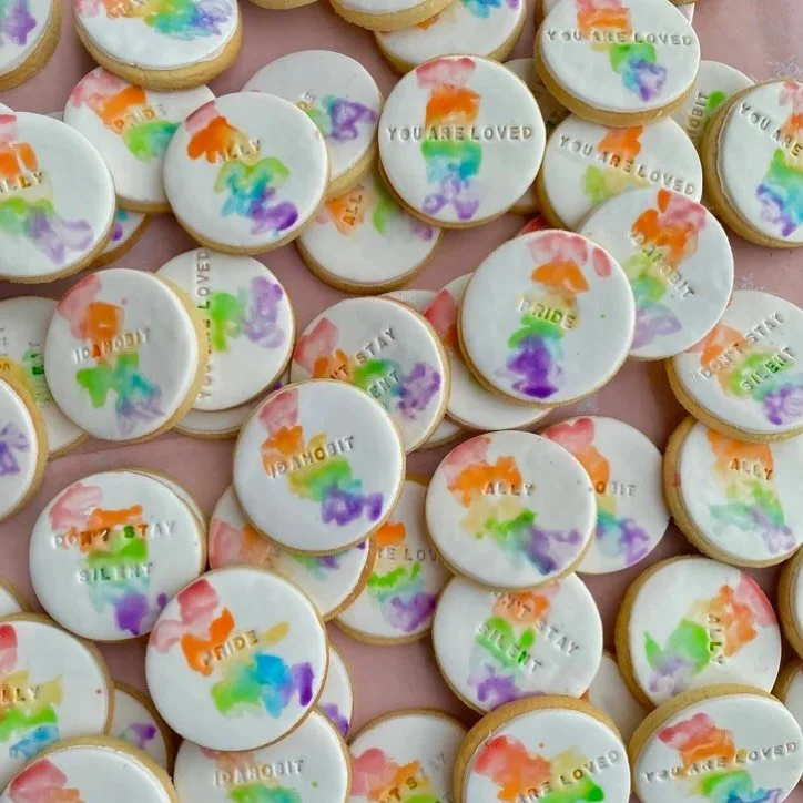 Pride month cookies are here 🌈🍪
Bold colours, sweet treats, and made to celebrate love in every form. Perfect for gifting, events, office treats, or just because ✨💖