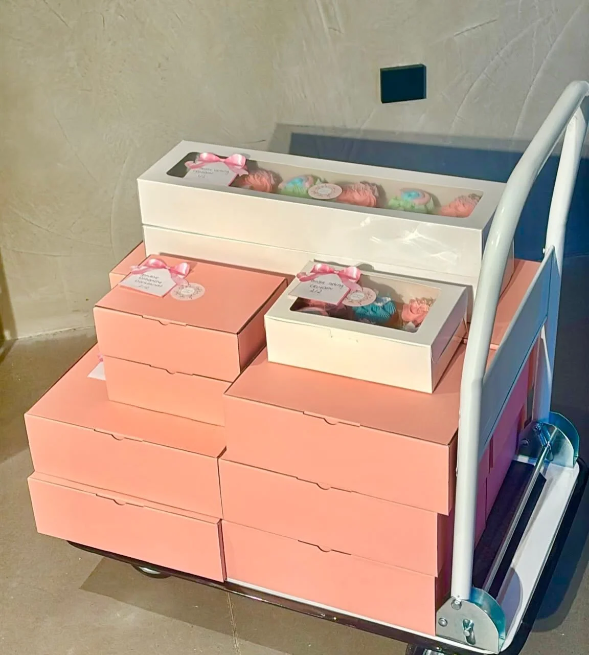 A trolley full of orders, HUNDREDS of cookies, and some very exciting things happening behind the scenes&hellip; 👀🍪💗

We&rsquo;ve had an absolutely HUGE week at Cookies &amp; Crumbs, and feeling incredibly grateful is an understatement. Every orde