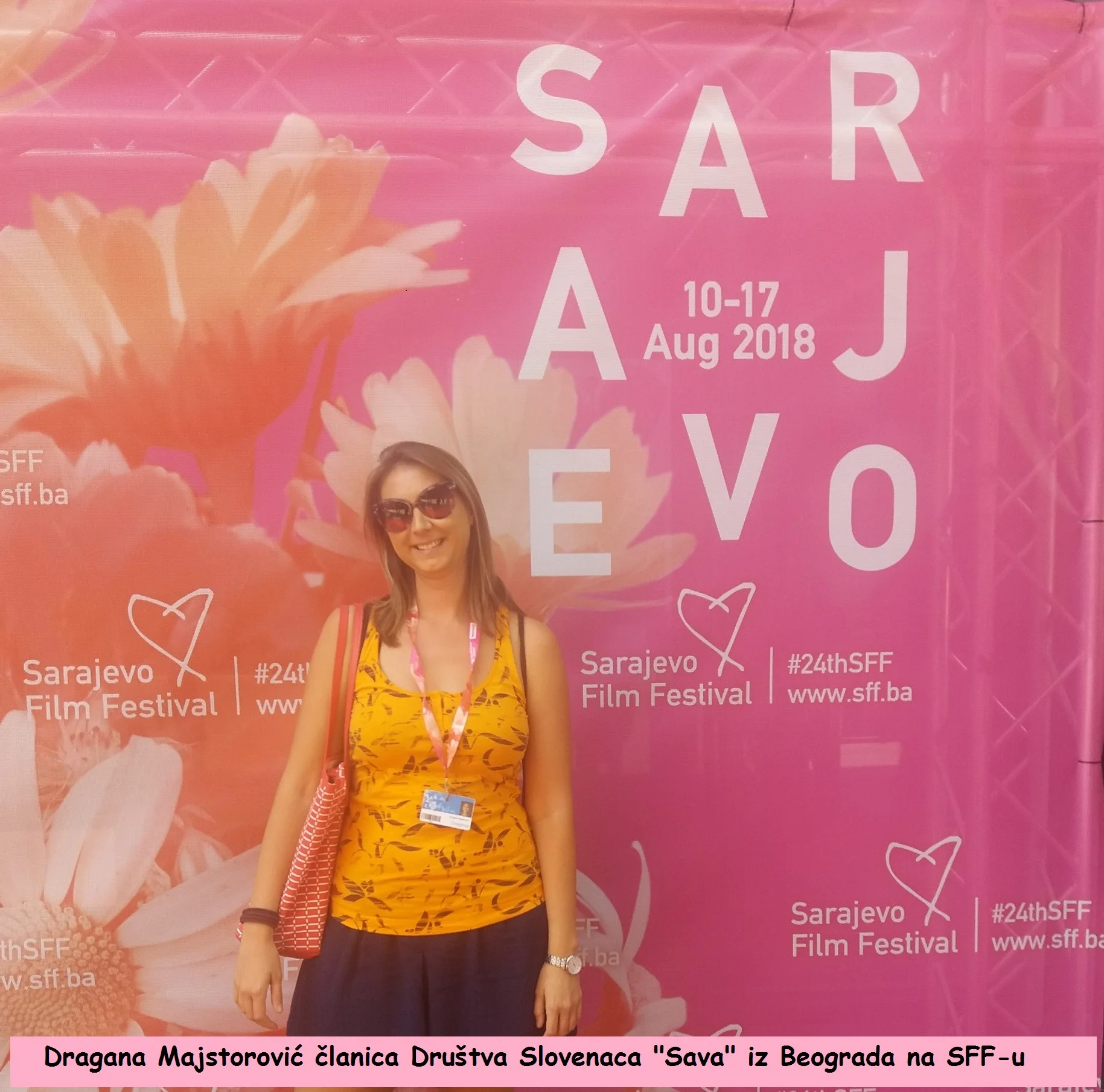 ČLANICA DRUŠTVA „SAVA“ NA SARAJEVO FILM FESTIVALU