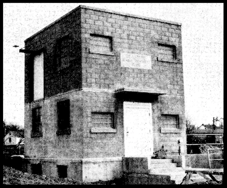 Original sewer treatment plant along Route 15