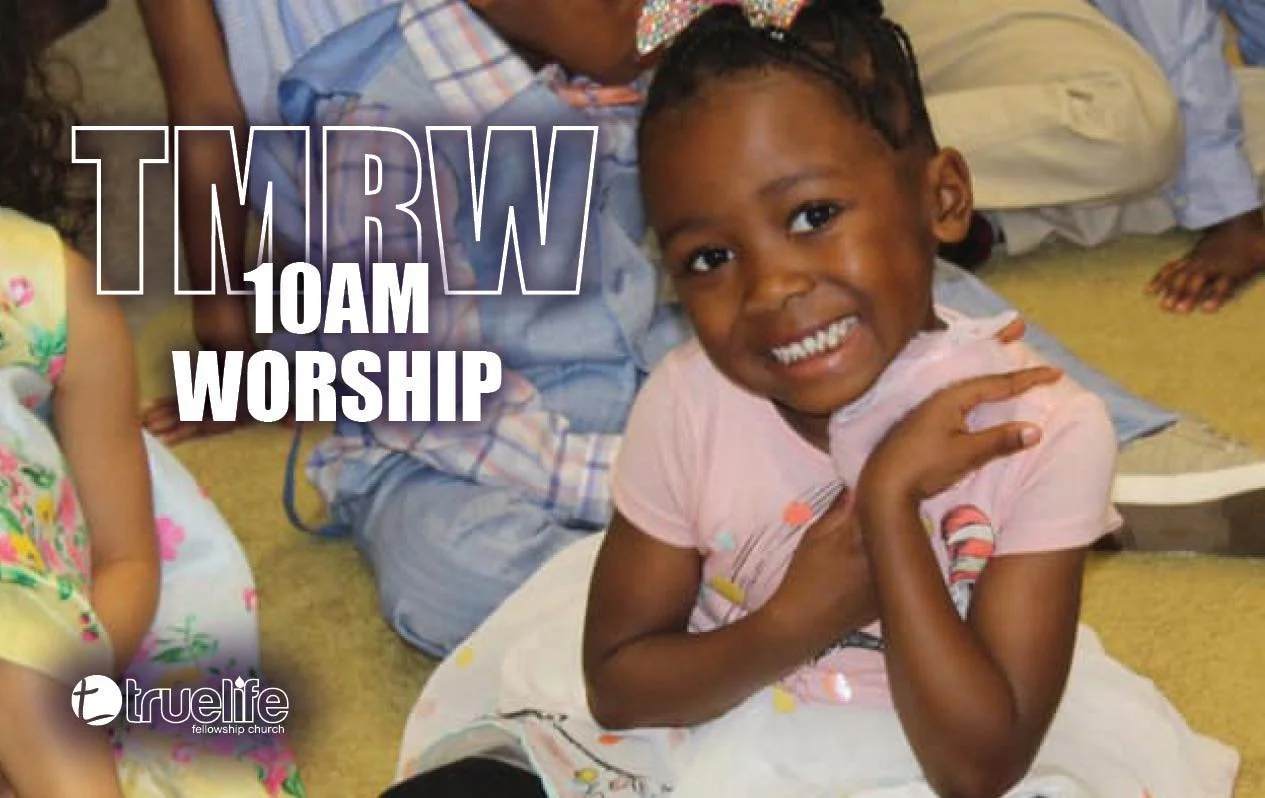 Sunday Is Coming: Join us tomorrow at 10A for an in-person worship service at TrueLife Fellowship Church! Bring someone with you. It is going to be dynamic. Cannot wait to see YOU! Truelifefc.org
