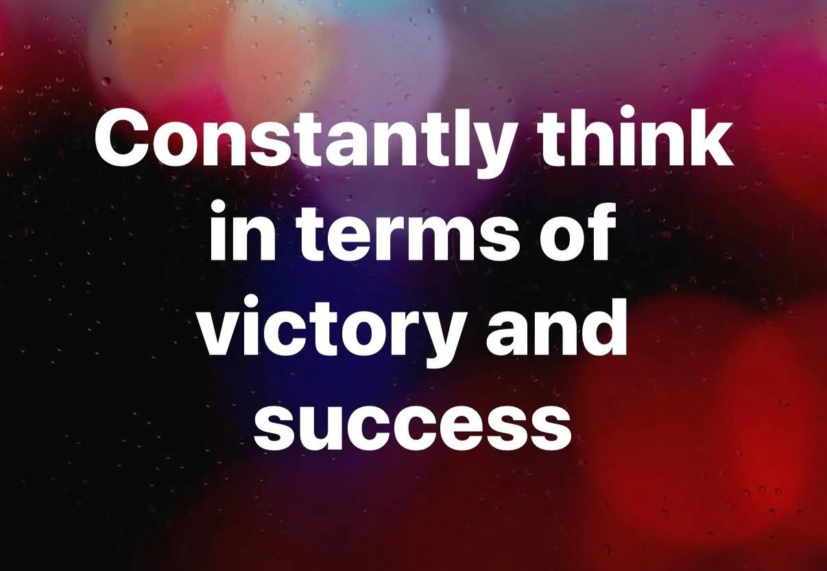 Your thoughts help set the direction of your life. Don&rsquo;t constantly rehearse defeat, failure, and everything that could go wrong. Train your mind to expect victory. See yourself overcoming. See yourself succeeding. See yourself becoming everyth
