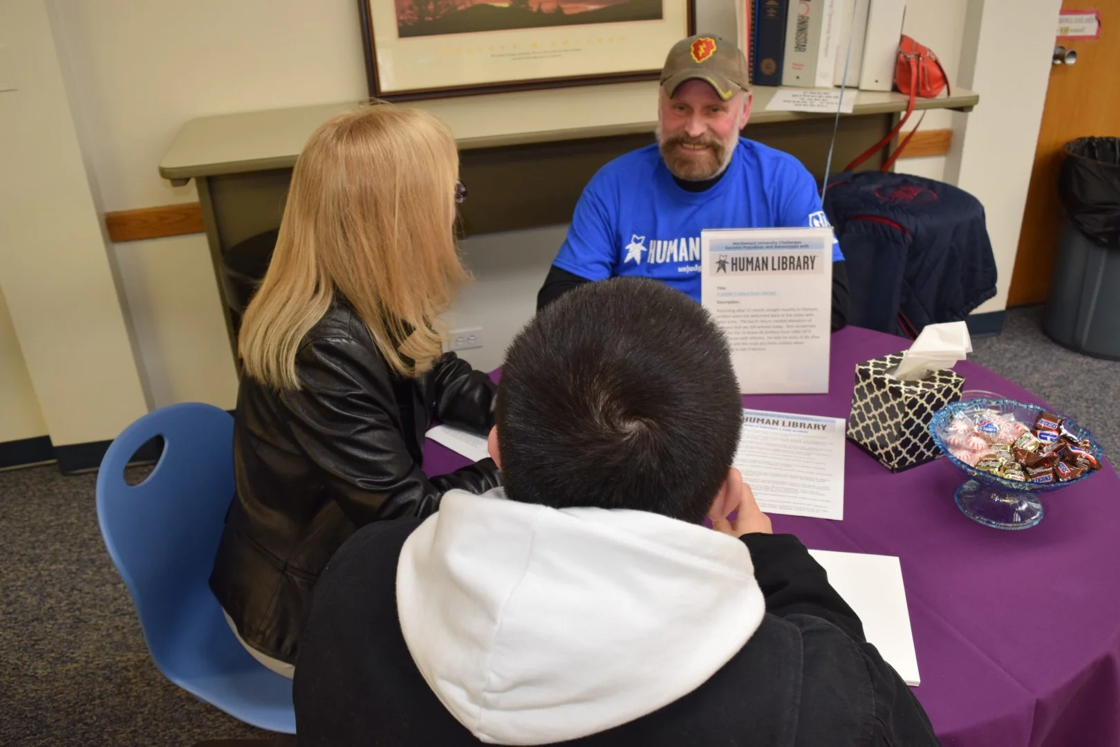 Don, one of the storytellers at Northwood’s first Human Library event, talks about his experiences while serving with the U.S. Army in Vietnam.
