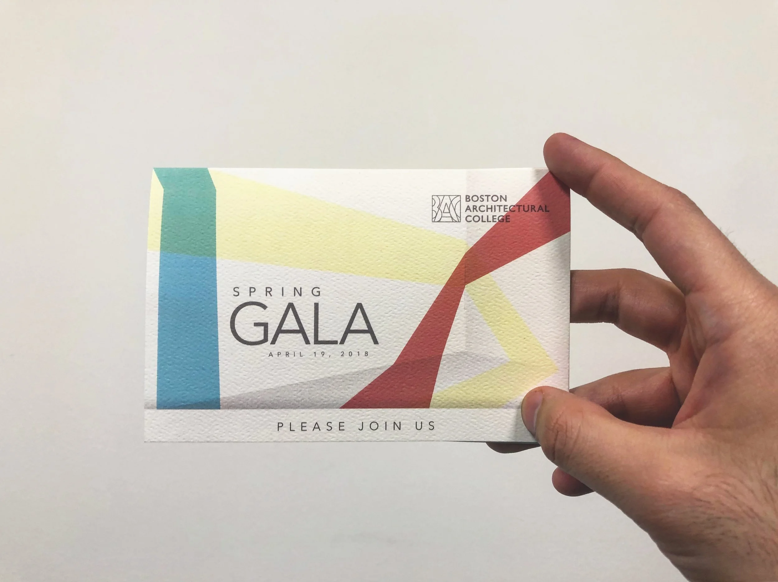 BAC 2018 Spring Gala Invitation