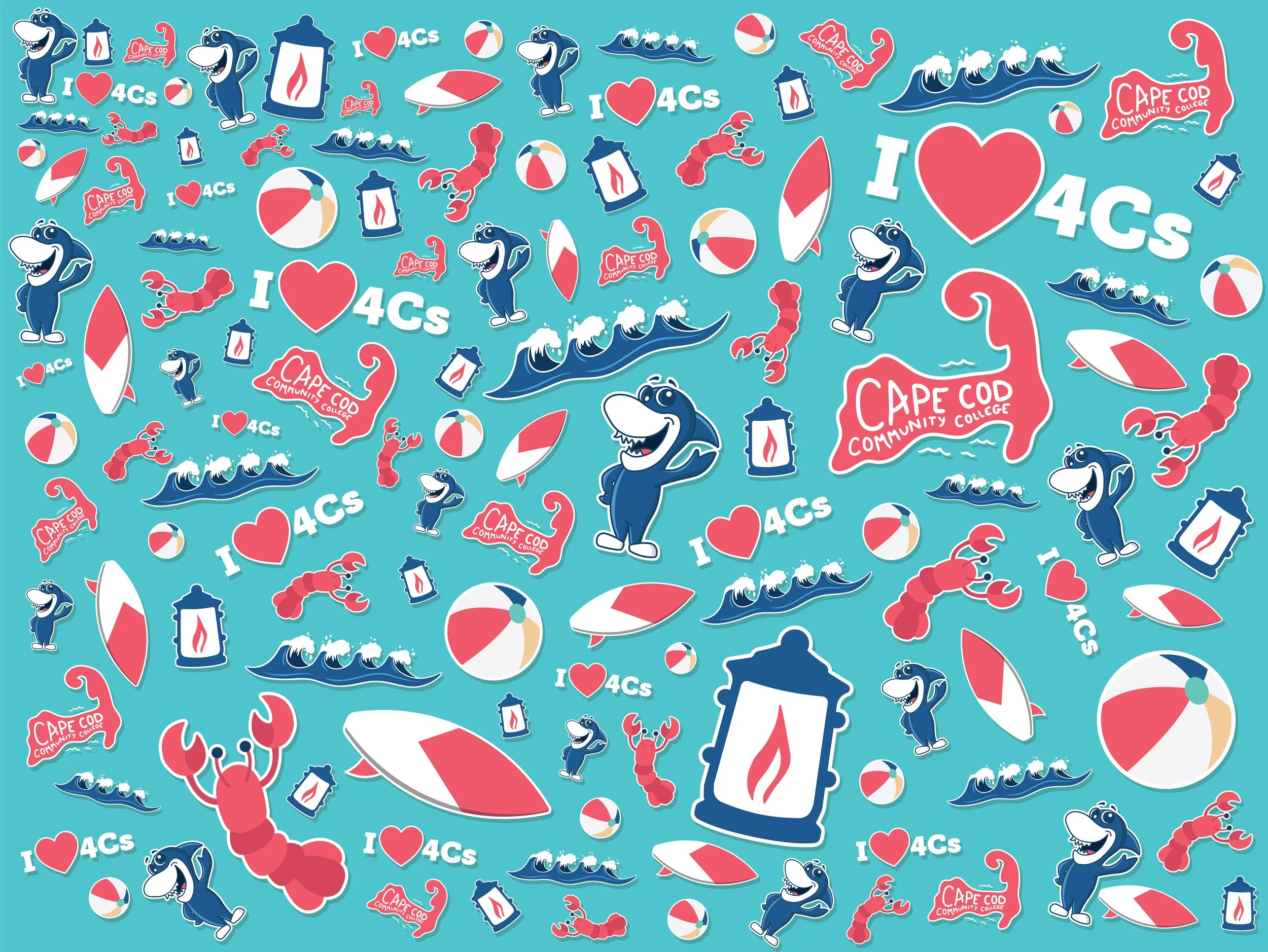 4Cs Tote bag pattern
