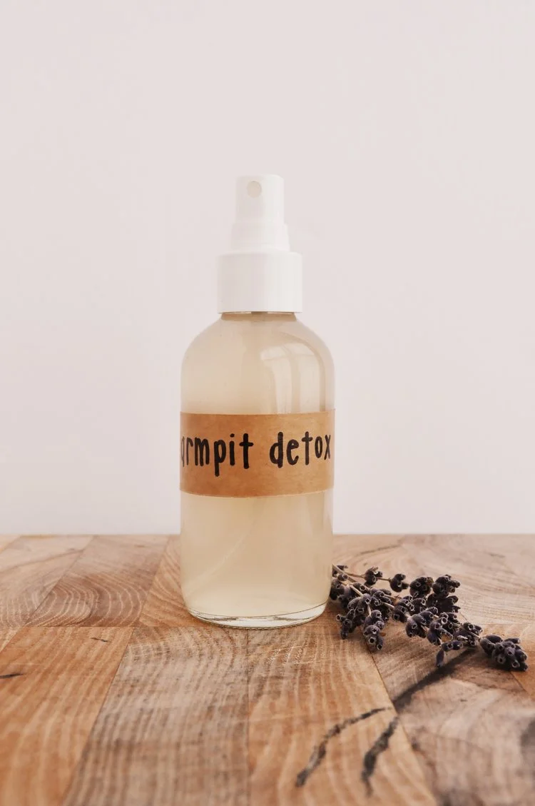 johnson's baby oil for armpits