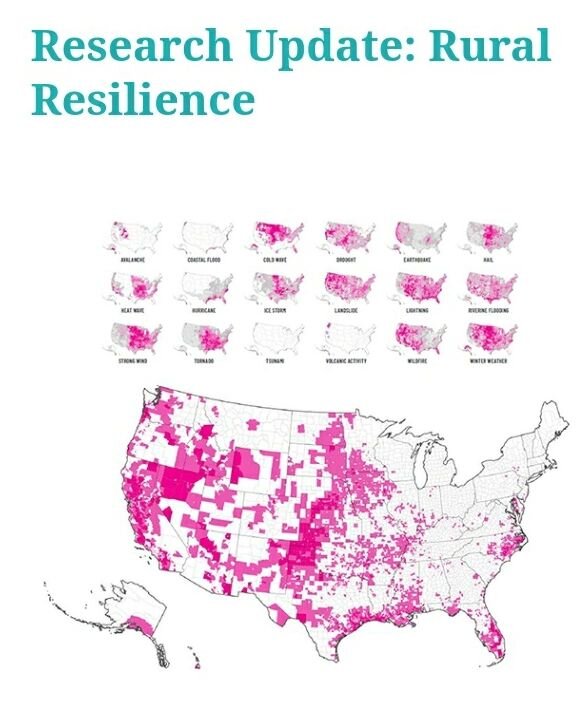 Making great progress on research that highlights the need for rural-focused #adaptation, #mitigation and #resilience strategies. The findings will ultimately be synthesized with the CDDL's community assistance methodologies to inform the development