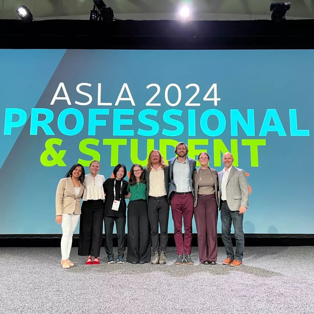 LOVE seeing @ncstatelaep students continue to excel at the very highest level 🥳 Your commitment to both community partners and design excellence make us proud 💯!

@nationalasla #awards