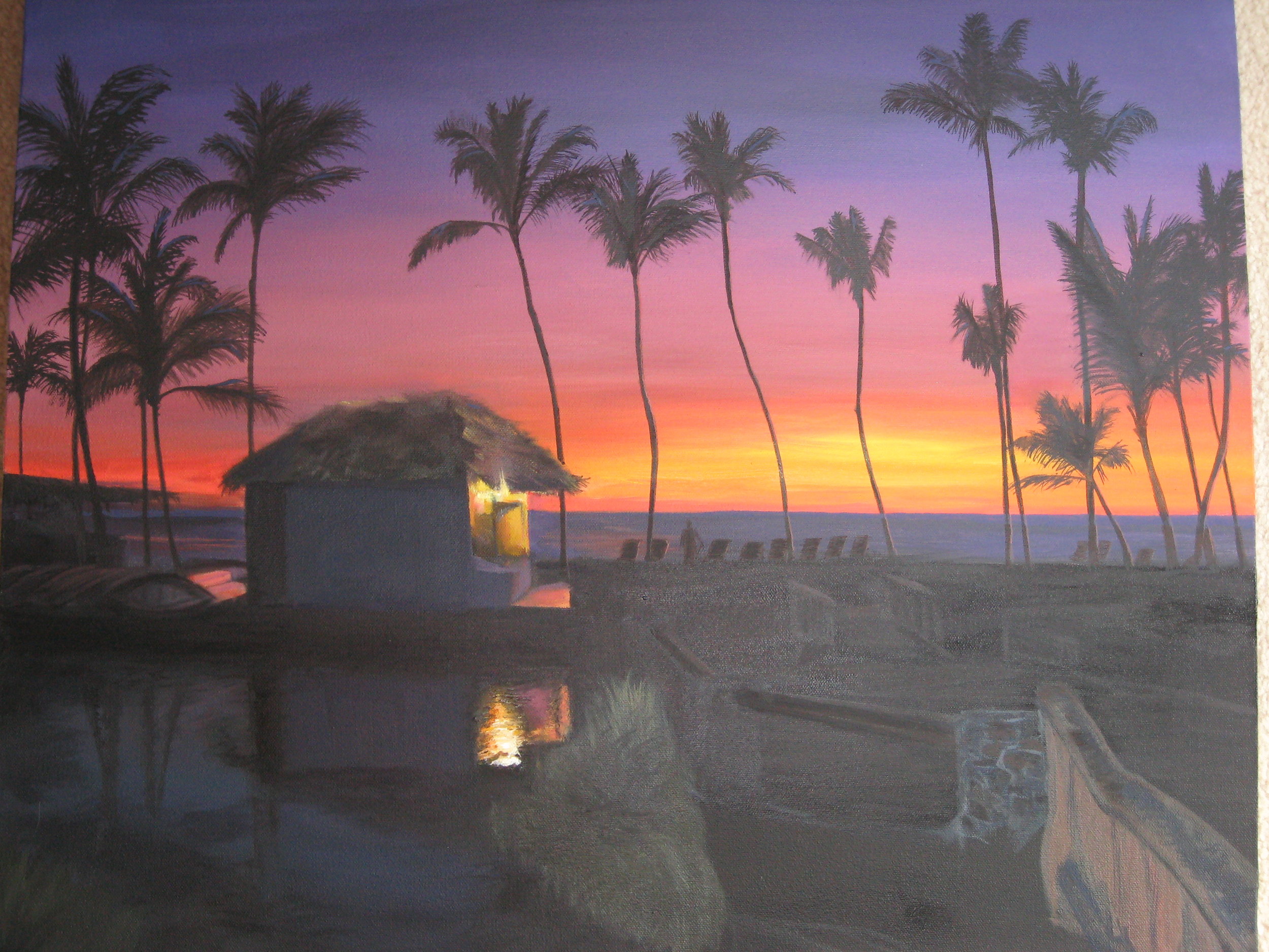 Sunset at A Beach