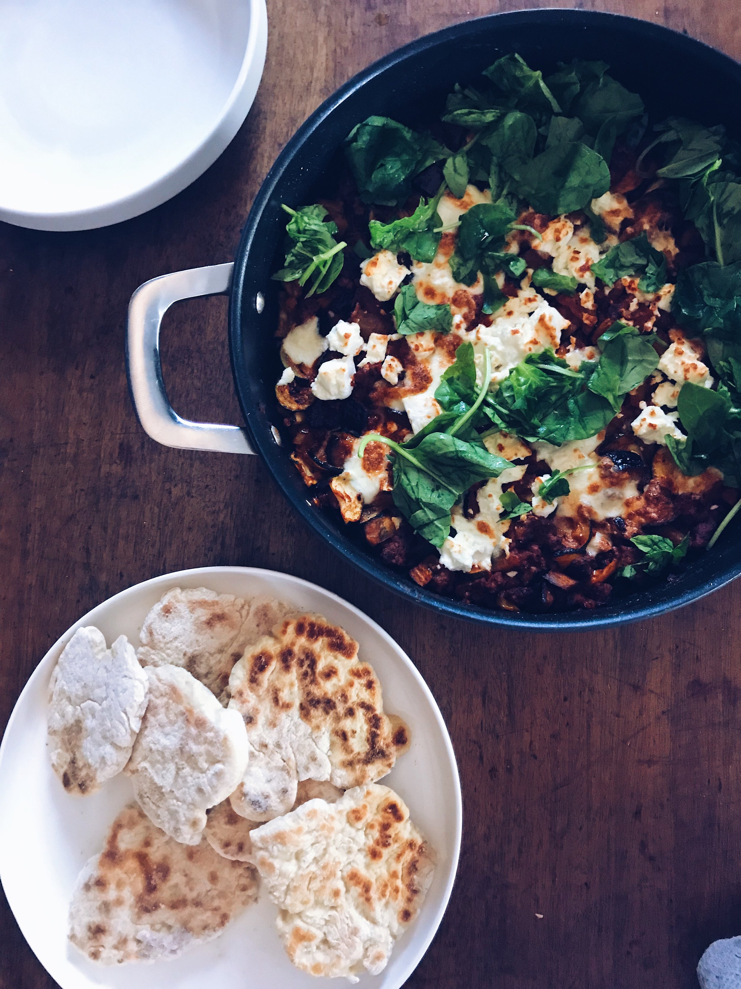 There are two kinds of cheese in this recipe; what’s not to love?