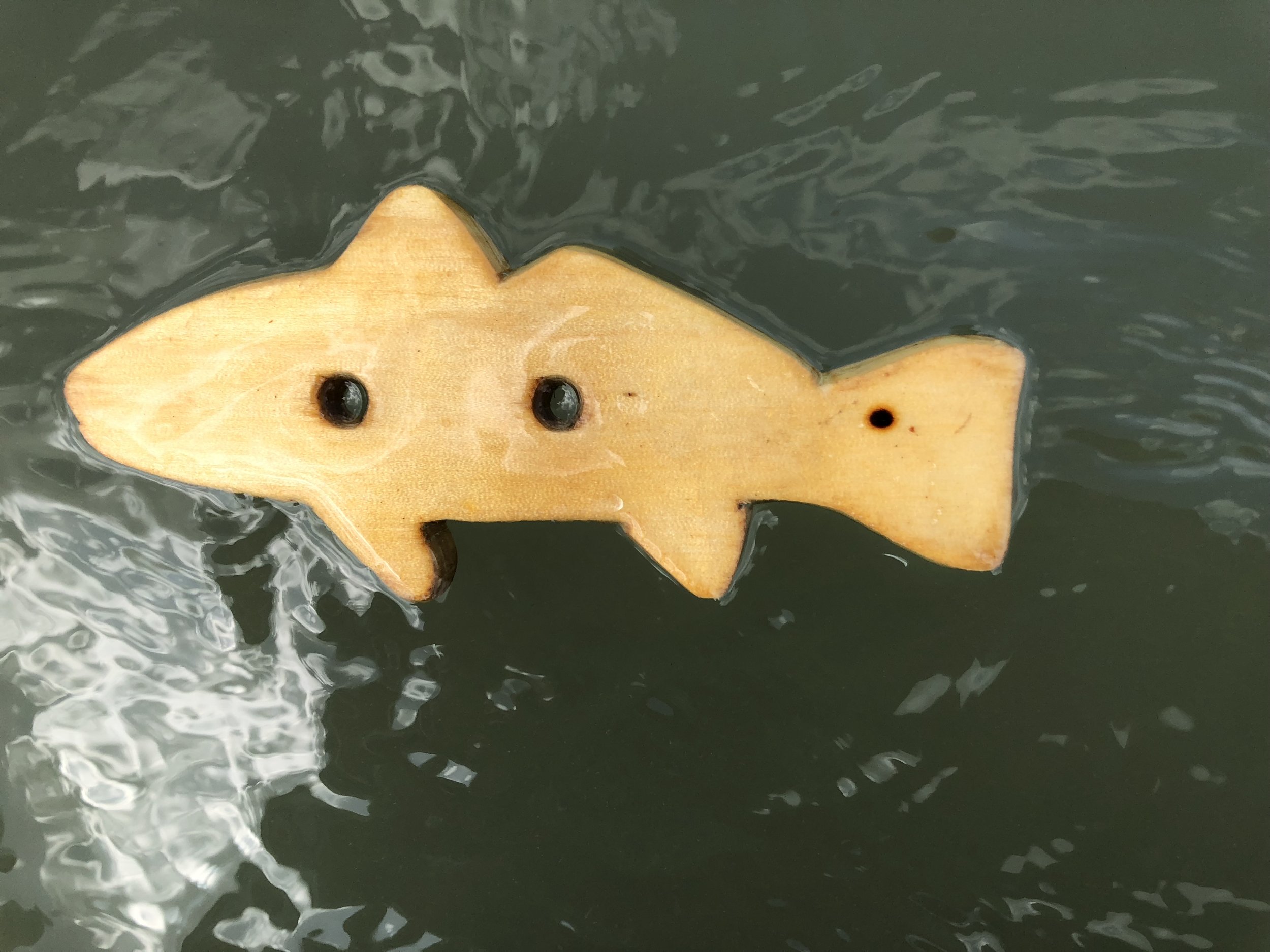 Stringer Lock - Redfish, Wood