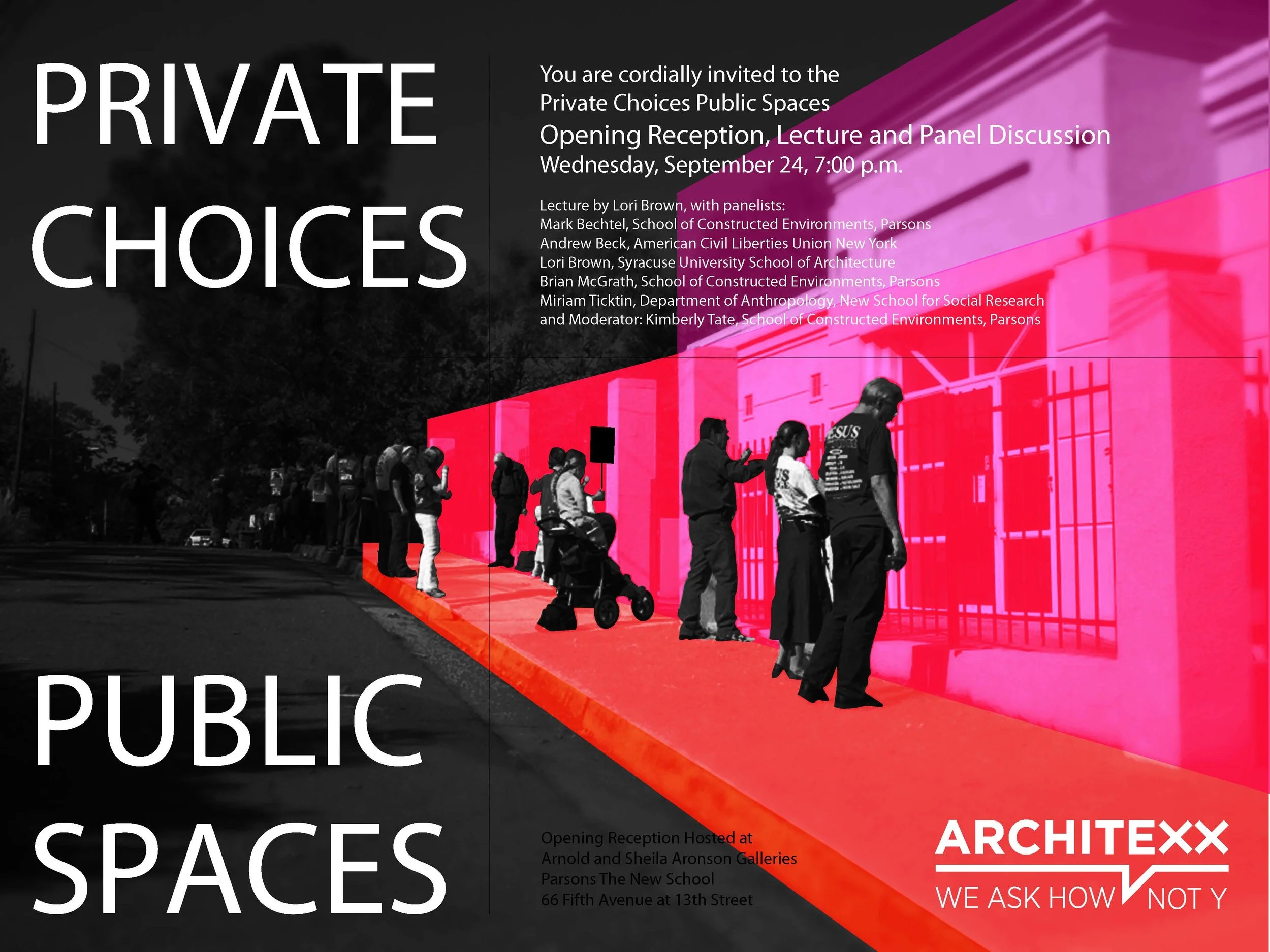 Private Choices Public Spaces  Exhibition Programming