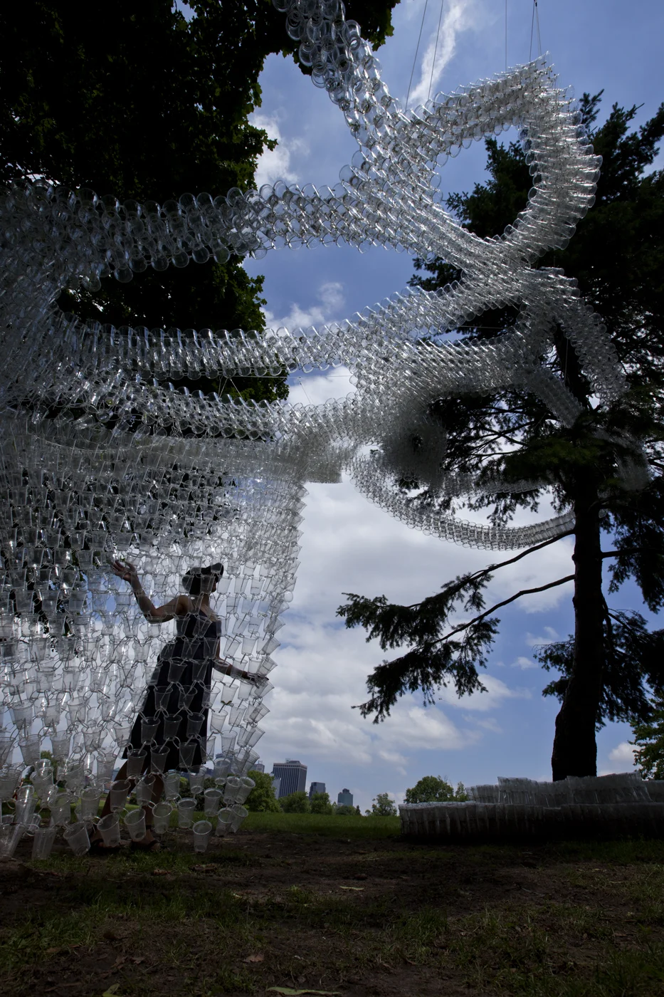 Governor's Cup:  CDR Studio's City of Dreams Pavilion on Governor's Island photographed by Ashley Simone