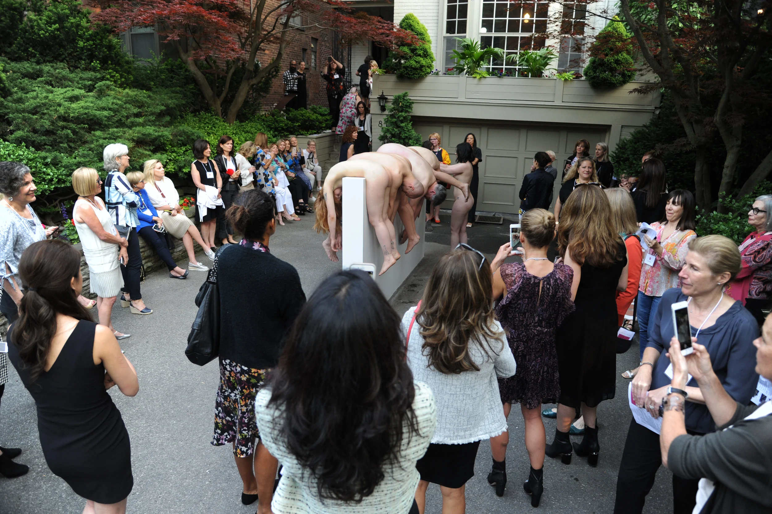 THE PERCH, Performance, Partners in Art annual general meeting, 2018. Photograph courtesy of Shannon Eckstein.