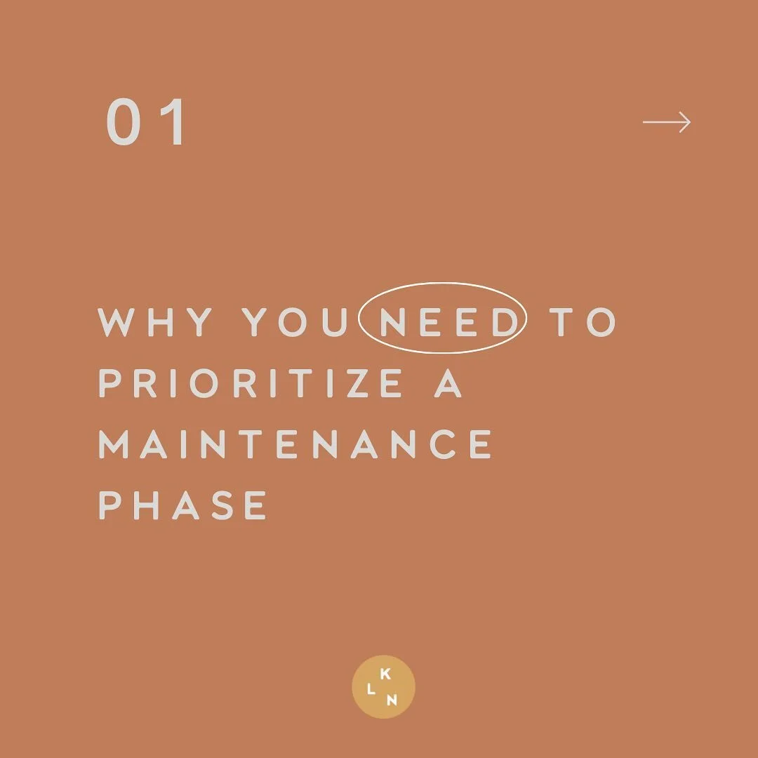 i live for maintenance. i want nothing else in this current season of my life. i don&rsquo;t want to feel hungry, i don&rsquo;t want to be overly attentive to my eating beyond occasional tracking and leaning on habits i have created, and beyond ensur