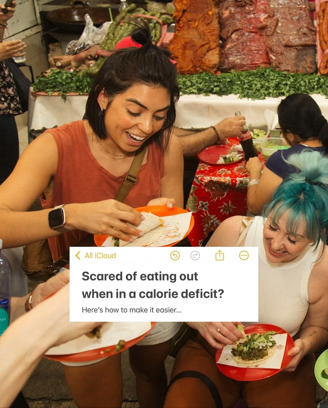 what i used to do: never eat out &amp; avoid social situations where food is present or &ldquo;save up&rdquo; calories for a dinner out then inevitably eat myself sick

what i do now: approach meals out with a bit more intention (and discernment) tha