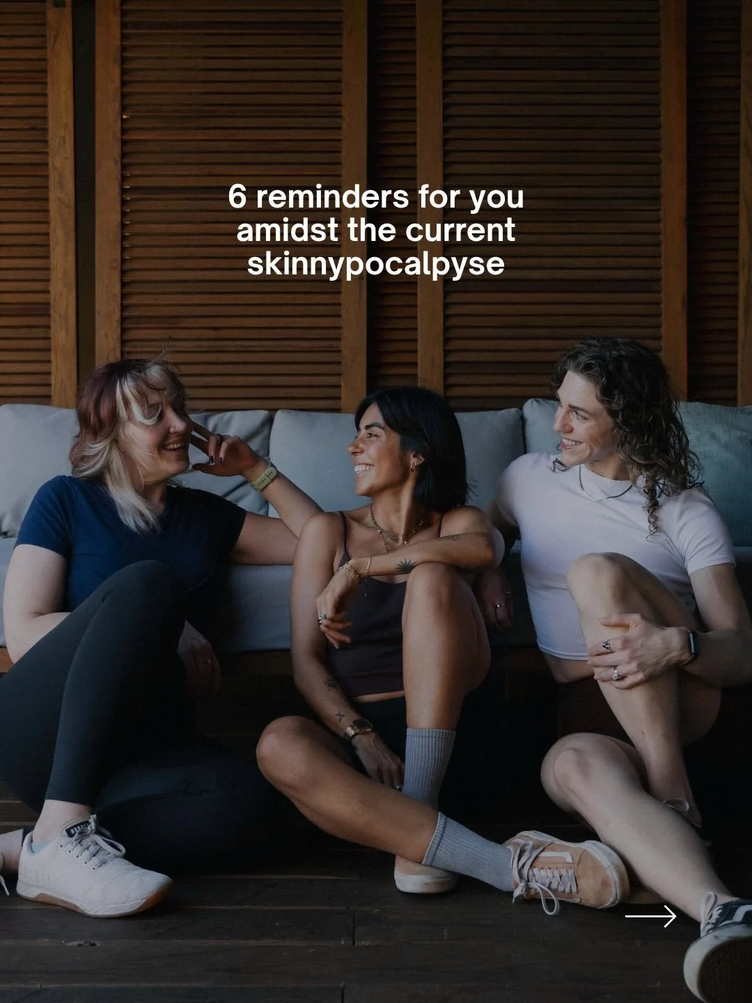i have, admittedly, never really seen content from skinny tok. i have seen reactions to it in my social feeds, but even to those i don&rsquo;t pay much attention.

THAT SAID, if my 20 year old self was navigating social media right now, i can&rsquo;t