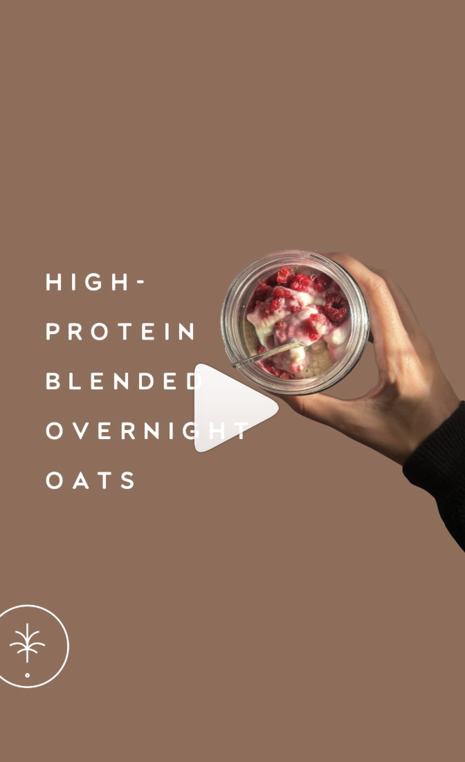 Screen shot of IG post with a play button in the. middle