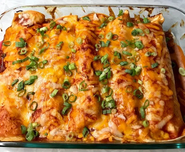 Sweet Potato and Black Bean Enchilada Bake: Meal Prep Recipe​