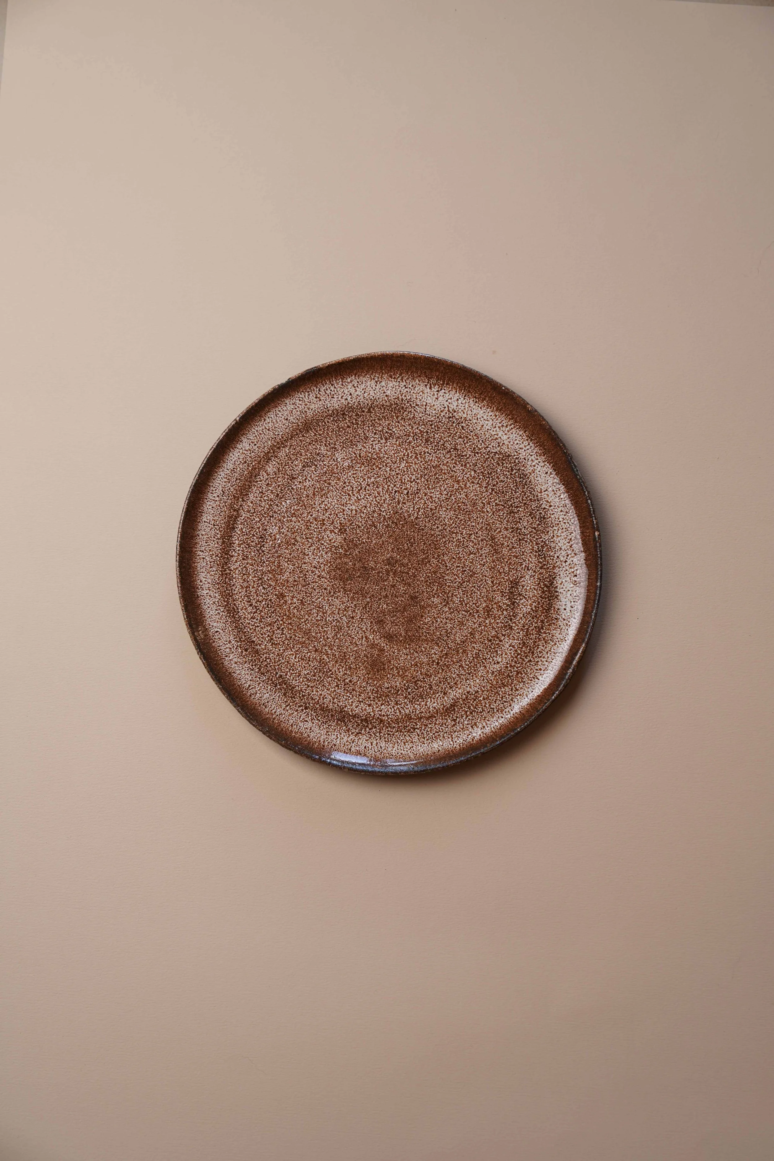 Clementina Black Clay Plate - M