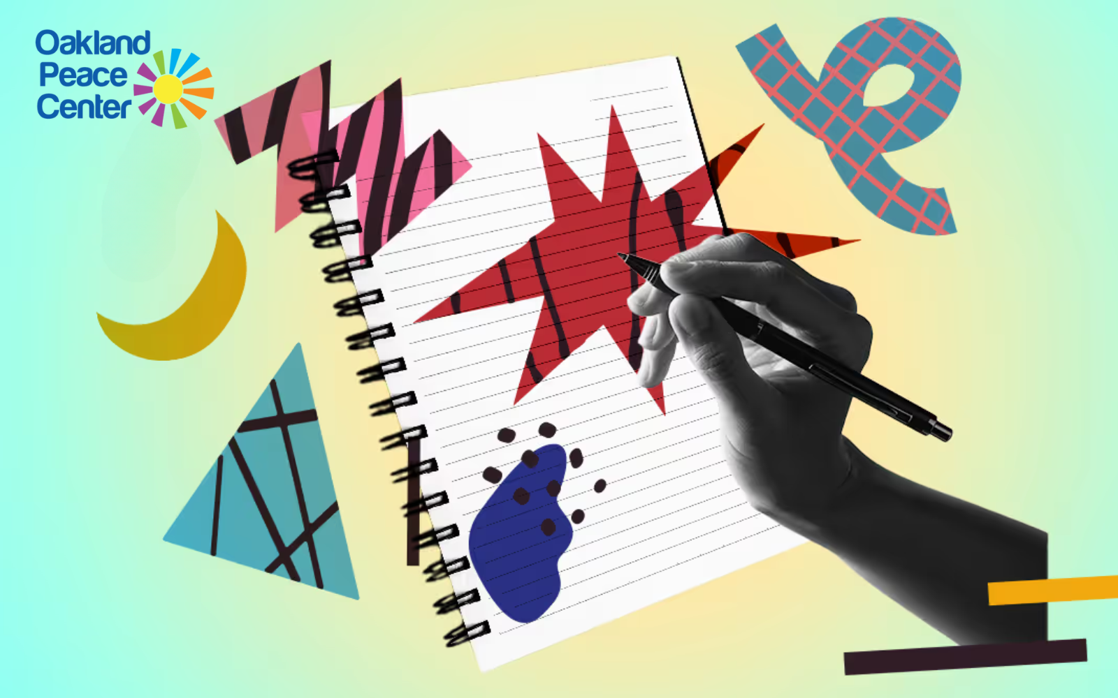 Write with me at the Oakland Peace Center