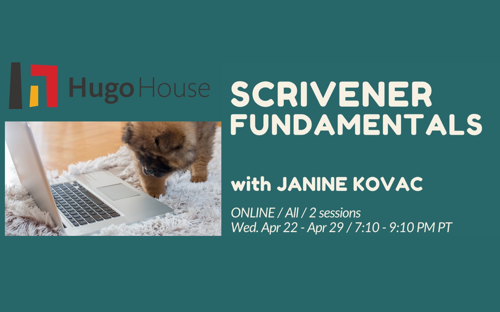 Hugo House presents: Scrivener Fundamentals