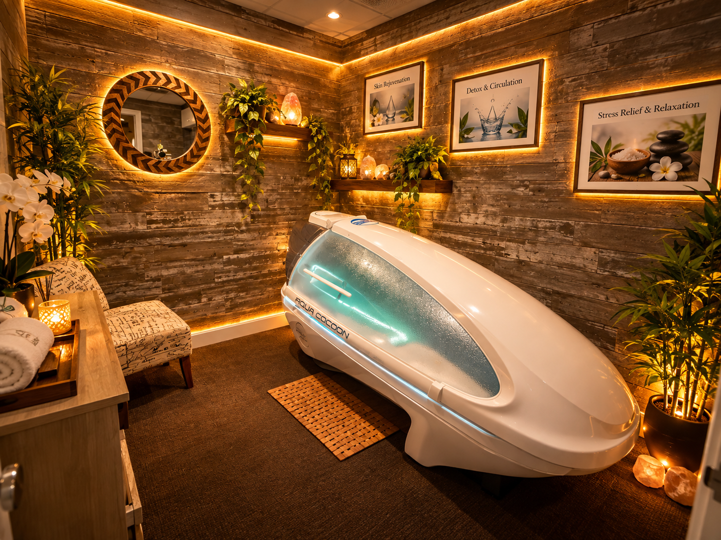 Aqua Cocoon Room