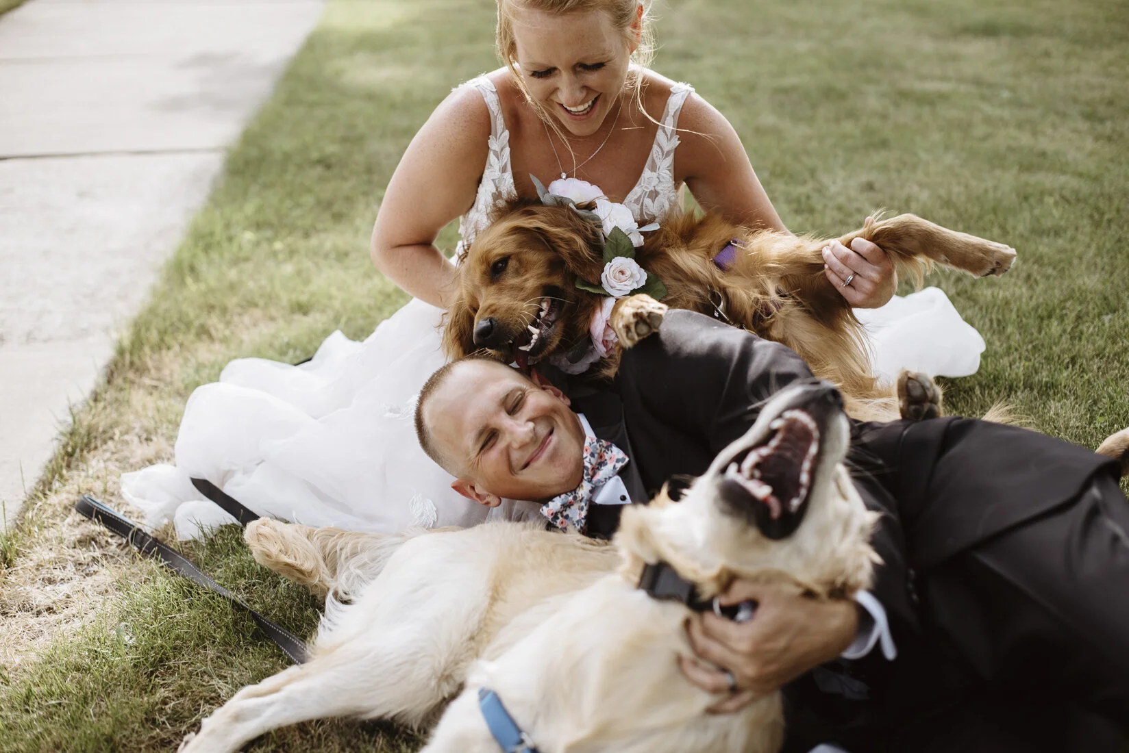 Megan &amp; Tim's Buffalo Backyard Wedding