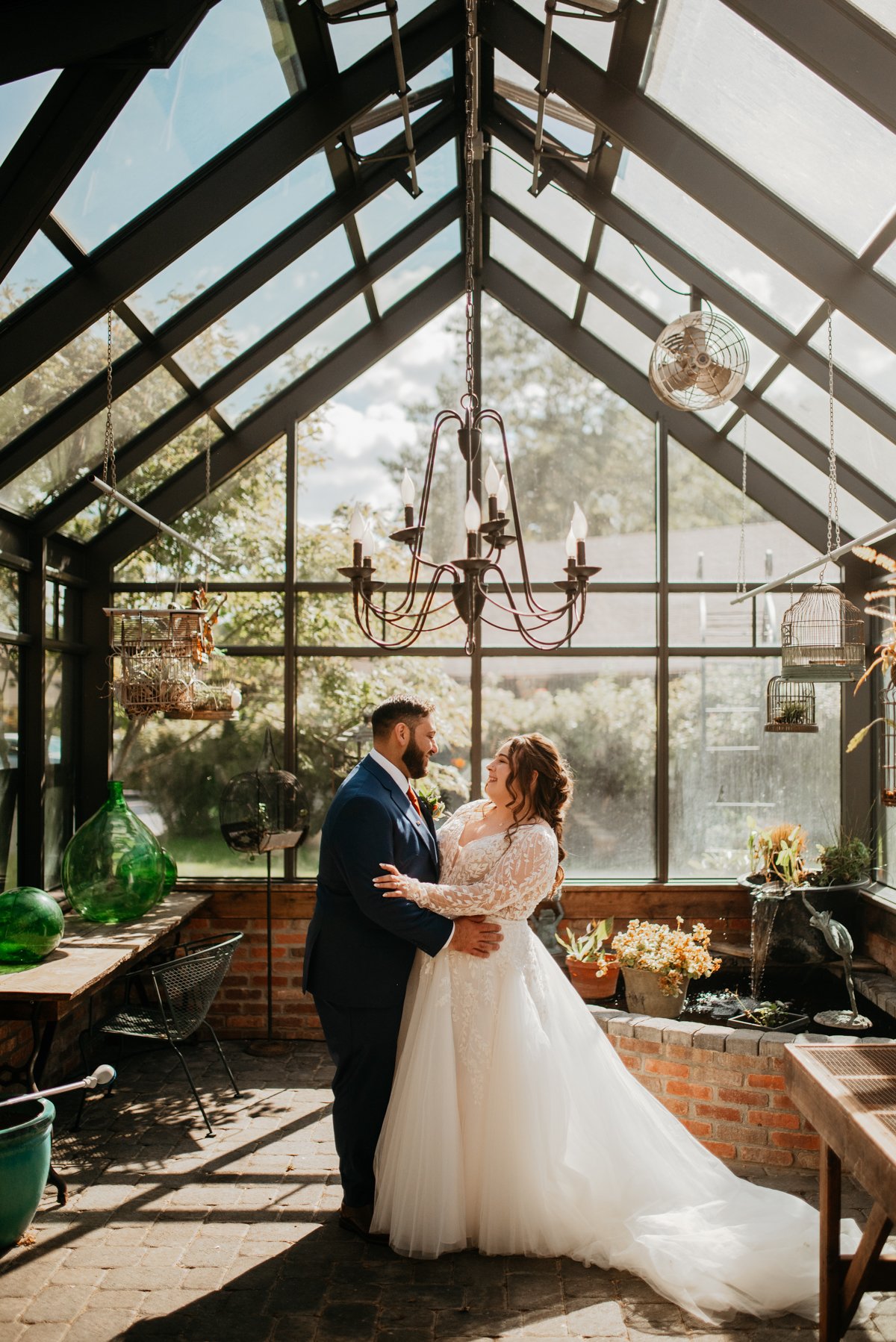 Jackie &amp; Zaven's New England Greenhouse Wedding